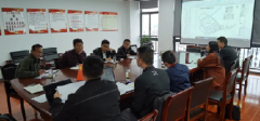 黄山市tyc7111cc太阳成集团资产运营有限责任公司总经理程燕捷一行莅临国投集团对接合作项目